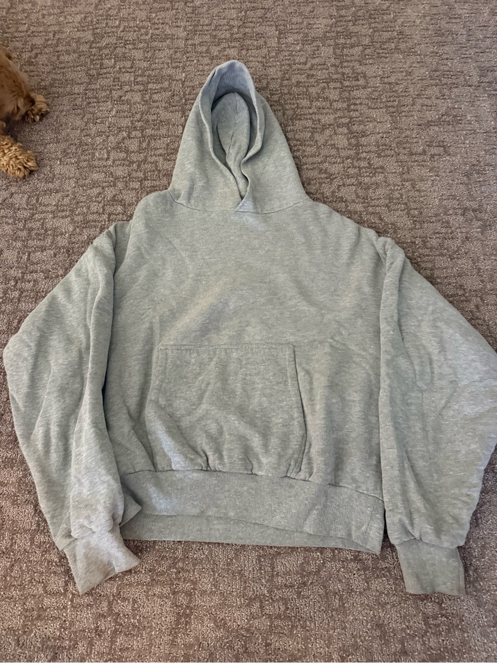 MNML Light Heather Gray Crewneck Hoodie